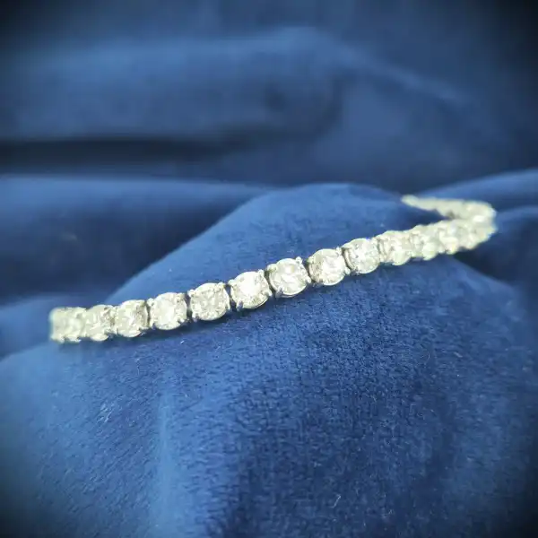 Diamond Tennis Bracelet - 10ct Diamond Content