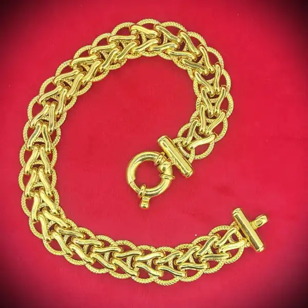 Italian Gold Bracelet in 9ct Gold