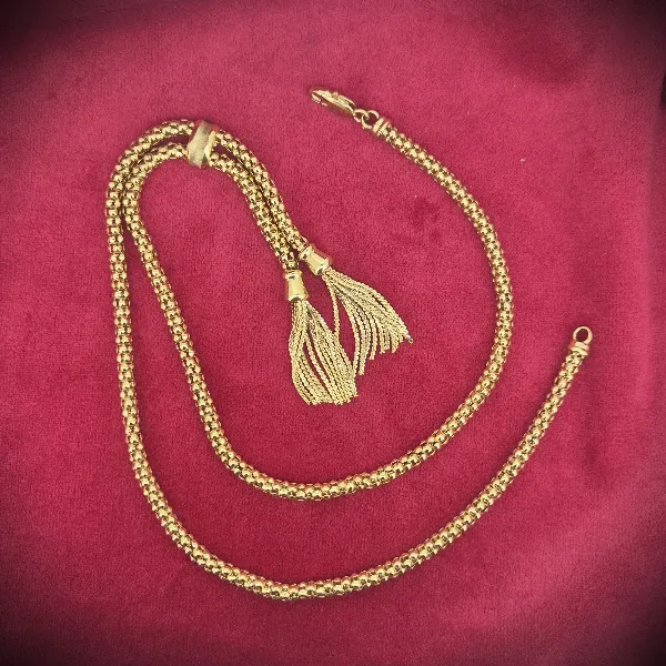 9ct Yellow Gold Tassel Necklace